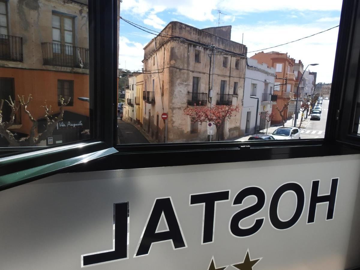 Pensio Rosa Dels Vents Hotell El Perelló Exteriör bild